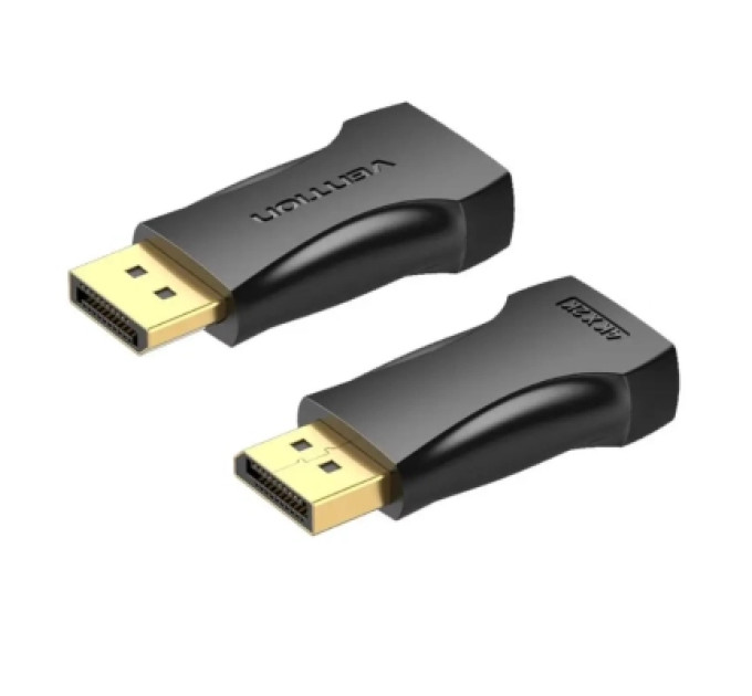 Перехідник DisplayPor M to HDMI F v.2.0 4K 60Hz PVC Vention (HBPB0)