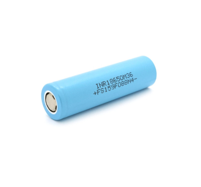 LG Акумулятор 18650 3450mAh, 10A, 4.2/3.63/2.5V, Cyan LG (LGDBM361865 (LG M36))