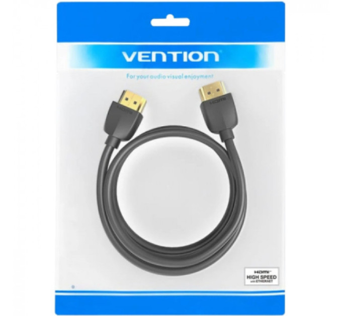 Vention Кабель мультимедійний HDMI M to HDMI M 2.0m V2.0 4K60Hz PVC Vention (AAIBH)