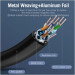 Патч-корд Cat.7 SFTP Patch Cable 1.5M Black Vention (ICDBG)