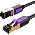 Патч-корд Cat.7 SFTP Patch Cable 5M Black Vention (ICDBJ)