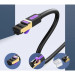 Патч-корд Cat.7 SFTP Patch Cable 5M Black Vention (ICDBJ)