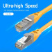 Патч-корд Cat.6A SFTP Patch Cable 1M Yellow Vention (IBHYF)