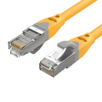 Патч-корд Cat.6A SFTP Patch Cable 1M Yellow Vention (IBHYF)