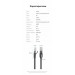 Патч-корд Cat.6 UTP Patch Cable 25M Black Vention (IBEBS)