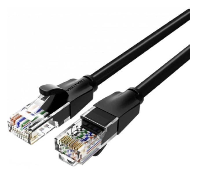 Vention Патч-корд Cat.6 UTP Patch Cable 30M Black Vention (IBEBT)