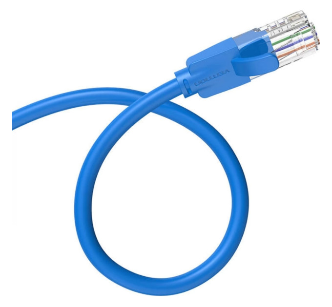 Vention Патч-корд Cat.6 UTP Patch Cable 0.5M Blue Vention (IBELD)