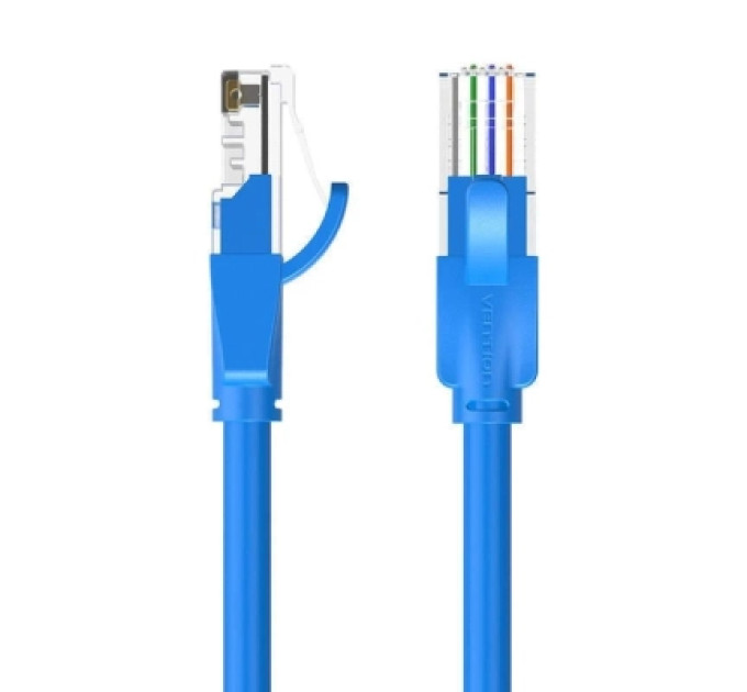 Патч-корд Cat.6 UTP Patch Cable 0.5M Blue Vention (IBELD)