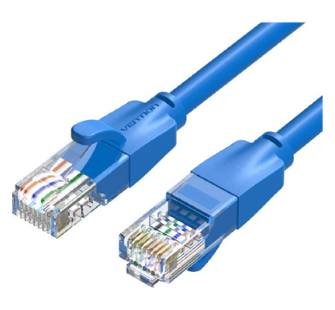 Патч-корд Cat.6 UTP Patch Cable 3M Blue Vention (IBELI)