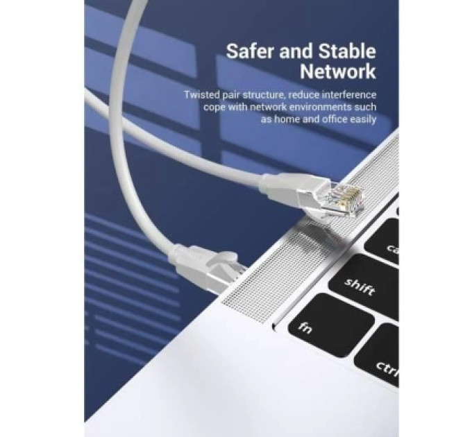 Патч-корд Cat.6 UTP Patch Cable 0.5M Gray Vention (IBEHD)