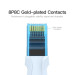 Патч-корд Cat.5E UTP Patch Cable 0.75M Blue Vention (VAP-A10-S075)