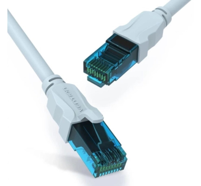 Патч-корд Cat.5E UTP Patch Cable 0.75M Blue Vention (VAP-A10-S075)