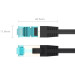 Vention Патч-корд Cat.5E FTP Patch Cable 1.5M Black Vention (VAP-B05-B150)
