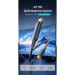 Кабель мультимедійний HDMI Male to USB-C Male 4K HD Cable with Power Supply 1.5M Gray Metal Type Vention (ABLHG)