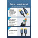 Кабель мультимедійний Cotton Braided DP Male to Male HD Cable 8K 2M Blue Aluminum Alloy Type Vention (HCELH)