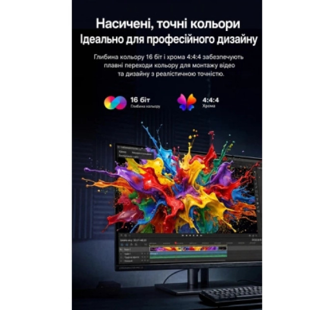 Кабель мультимедійний Fabric Braided HDMI-A Male to Male HD Cable 16K 2M Gray Vention (ALVHH)