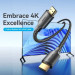 Vention Кабель мультимедійний HDMI-A Male to Male 4K HD Cable PVC Type 2M Black Vention (ALIBH)