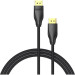 Кабель мультимедійний Fabric Braided DP 2.1 Male to Male 80G HD Cable 1.5M Gray Aluminum Alloy Type Vention (HGCHG)