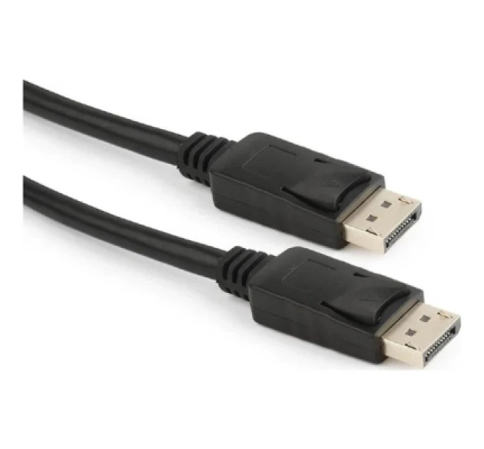 Кабель мультимедійний Fabric Braided DP 2.1 Male to Male 80G HD Cable 2M Gray Aluminum Alloy Type Vention (HGCHH)