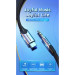 Кабель мультимедійний USB-C Male to 3.5MM Male Cable 1M Gray Aluminum Alloy Type Vention (BGKHF)