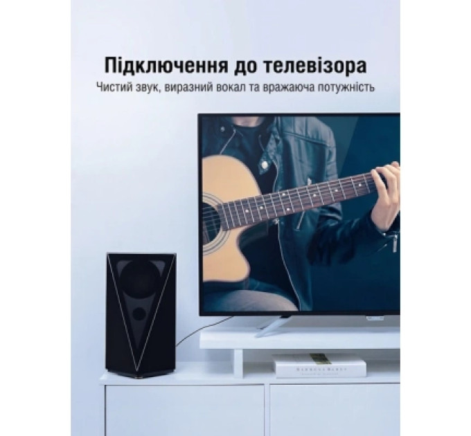 Кабель мультимедійний Coaxial Digital Audio Cable 1.5M Black Metal Type Vention (VAB-R09-B150)