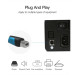 Кабель для принтера USB2.0 A Male to B Male Print Cable 2M Black Vention (VAS-A16-B200)