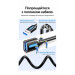 Дата кабель USB 3.2 A Male to A Female Extension Round Cable 1.5M Black PVC Type Vention (CBOBG)