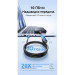 Дата кабель USB 3.2 A Male to A Female Extension Round Cable 1.5M Black PVC Type Vention (CBOBG)