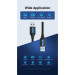 Дата кабель USB 3.0 A Male to A Male Cable 1.5M Black PVC Type Vention (CONBG)