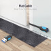 Дата кабель Flat USB3.0 Extension Cable 1M Black Vention (VAS-A13-B100)