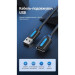Дата кабель USB 2.0 A Male to A Female Extension Cable 5M black PVC Type Vention (CBIBJ)