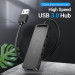 Зчитувач флеш-карт 2-in-1 USB 3.0 A Card Reader (SD+TF) Black Dual Drive Letter 0.15M Vention (CLPBB)