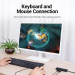 Зчитувач флеш-карт 2-in-1 USB 3.0 A Card Reader (SD+TF) Black Dual Drive Letter 0.15M Vention (CLPBB)