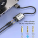 Звукова плата USB External Sound Card 0.15M Gray Metal Type Vention (CDKHB)