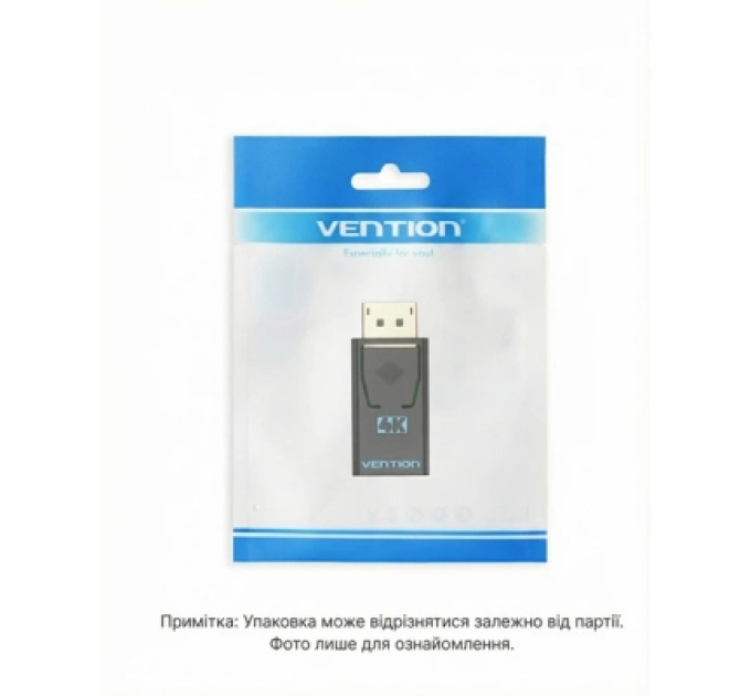 Vention Перехідник DisplayPort Male to HDMI Female Adapter Black Vention (HBMB0)