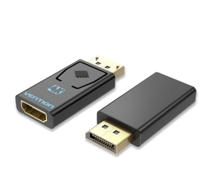 Vention Перехідник DisplayPort Male to HDMI Female Adapter Black Vention (HBMB0)