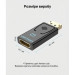Vention Перехідник DisplayPort Male to HDMI Female Adapter Black Vention (HBMB0)