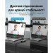 Перехідник USB-C to 2.5 Gigabit Ethernet Adapter 0.15M Gray Aluminum Alloy Type Vention (CFTHB)