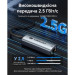 Перехідник USB-C to 2.5 Gigabit Ethernet Adapter 0.15M Gray Aluminum Alloy Type Vention (CFTHB)