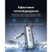 Перехідник USB-C to 2.5 Gigabit Ethernet Adapter 0.15M Gray Aluminum Alloy Type Vention (CFTHB)