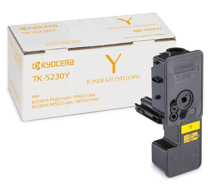 Kyocera Картридж Kyocera TK-5230Y 2.2k Yellow (1T02R9ANL0)