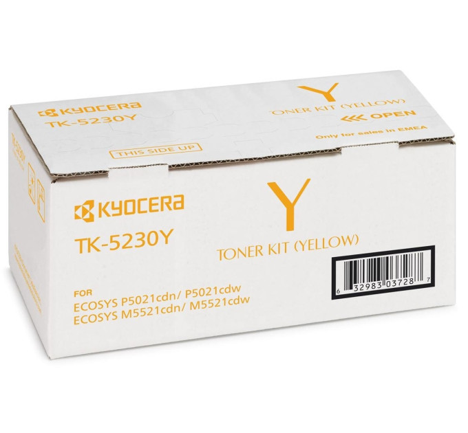 Kyocera Картридж Kyocera TK-5230Y 2.2k Yellow (1T02R9ANL0)
