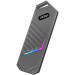Кишеня зовнішня Dynamode M.2 SSD NVMe to USB-C USB 3.2 Gen2 aluminum black (DM-CAD-SSD14-N)