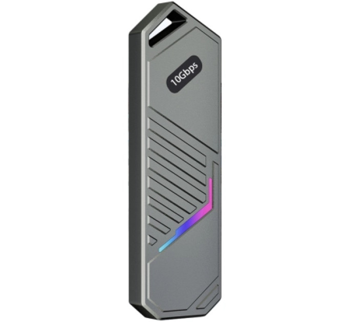 Кишеня зовнішня Dynamode M.2 SSD NVMe to USB-C USB 3.2 Gen2 aluminum black (DM-CAD-SSD14-N)