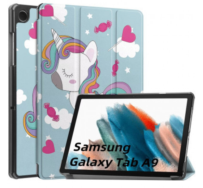Чохол до планшета BeCover Smart Case Samsung Tab A9 SM-X115 8.7" Unicorn (709921)