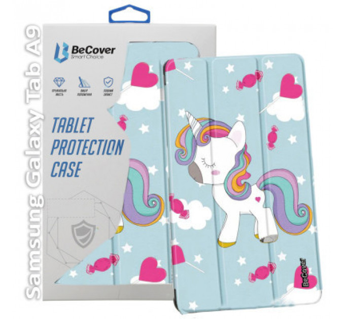 Чохол до планшета BeCover Smart Case Samsung Tab A9 SM-X115 8.7" Unicorn (709921)