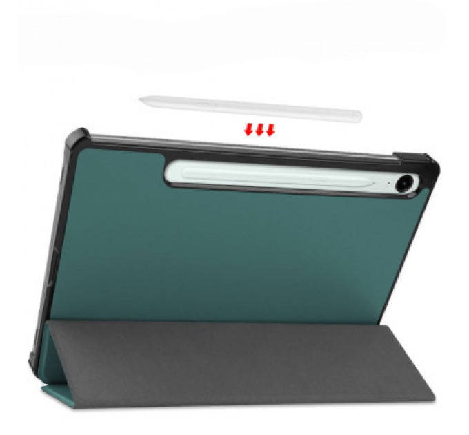 Чохол до планшета BeCover Smart Case Samsung Tab S9 (SM-X710/SM-X716)/S9 FE (SM-X510/SM-X516B) 11.0" Dark Green (710410)