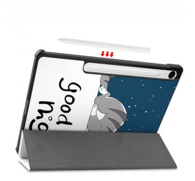 Чохол до планшета BeCover Smart Case Samsung Tab S9 (SM-X710/SM-X716)/S9 FE (SM-X510/SM-X516B) 11.0" Good Night (710418)