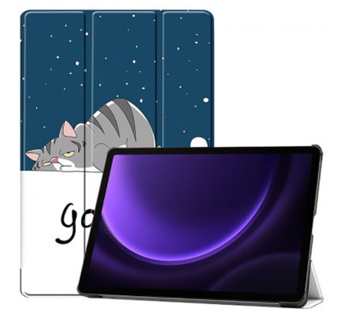 Чохол до планшета BeCover Smart Case Samsung Tab S9 (SM-X710/SM-X716)/S9 FE (SM-X510/SM-X516B) 11.0" Good Night (710418)