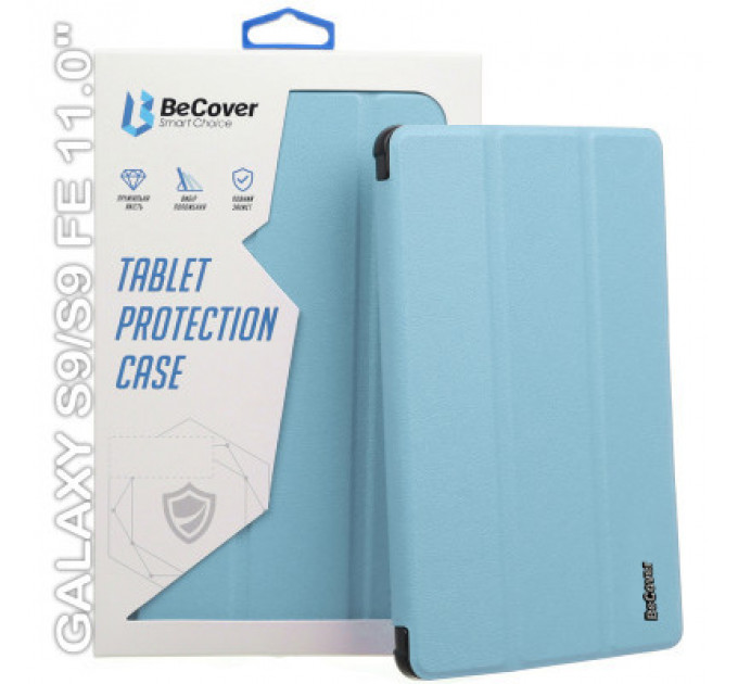 Чохол до планшета BeCover Smart Case Samsung Tab S9 (SM-X710/SM-X716)/S9 FE (SM-X510/SM-X516B) 11.0" Light Blue (710414)